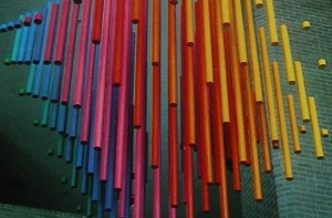For Hyatt Regency New Orleans. Harry Murphy + Friends sculpture and design. Custom colors and painting Marshall Johnson Painting.. Hyatt Regency New Orleans. Harry Murphy + Friends / sculpture design. Custom colors mixed and painted by Marshall Johnson Painting.